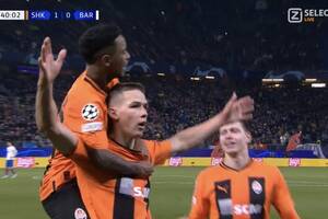 Kompromitujący występ Barcelony w Lidze Mistrzów! Szachtar zasłużenie pokonał Katalończyków [WIDEO]