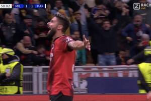 Obłędny hit Ligi Mistrzów, AC Milan pokonał PSG! Leao i Giroud poskromili mistrzów Francji [WIDEO]