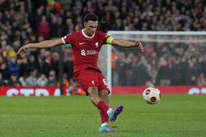 Trent Alexander-Arnold wytłumaczył nietypową celebrację gola na Etihad. "To bardzo zabawne"