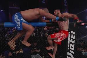 Szokująca sytuacja z udziałem byłego zawodnika UFC. Wdał się w bójkę podczas świętowania zwycięstwa [WIDEO]