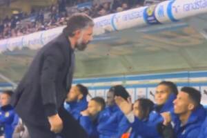 Gennaro Gattuso "zaatakował" piłkarza Marsylii. Rozbrajająca reakcja znanego trenera [WIDEO]