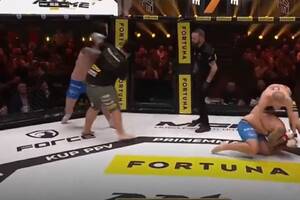 Szalone starcie na Prime MMA. Czterech zawodników w klatce, mocne zakończenie walki [WIDEO]