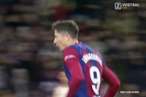 Robert Lewandowski strzelił gola w lidze hiszpańskiej! Udana rehabilitacja napastnika Barcelony [WIDEO]