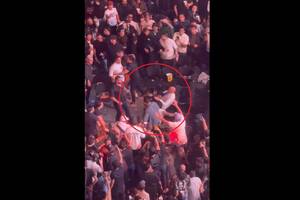 Szalone sceny na UFC. Kibic znokautowany na trybunach, nagranie obiegło internet [WIDEO]