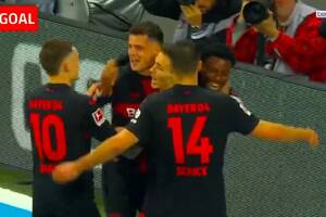 Bayer Leverkusen nie do zatrzymania w Bundeslidze. Kapitalna seria trwa, Xabi Alonso znów świętuje [WIDEO]