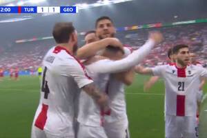 Co za radość! Tak komentator świętował gola dla Gruzji [WIDEO]