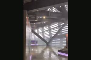 Alarm w Realu! Żywioł uderzył w Bernabeu [WIDEO]