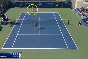 Co za punkt Polaka w US Open! Można oglądać bez końca [WIDEO]