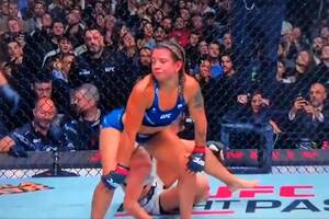 Wygrała i zaczęła twerkować. Sceny w oktagonie UFC [WIDEO]