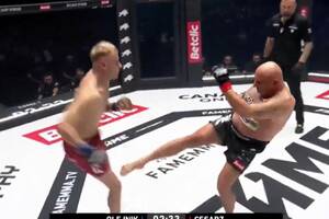 Najman pozamiatał na Fame MMA! Sędzia przerwał walkę [WIDEO]