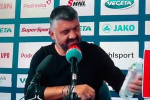 Gattuso napił się wody kokosowej. Rozbrajająca reakcja [WIDEO]