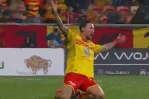 Cudowny gol Czurlinowa pogrążył Koronę. Jagiellonia wiceliderem! [WIDEO]