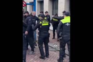 Policjanci z Alkmaar znowu w akcji. Są ranni [WIDEO]