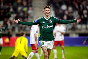 Gual odpalił fajerwerki! Legia zabrała marzenia ŁKS-u [WIDEO]