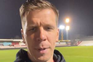 Szczęsny przemówił po pierwszym meczu w Barcelonie [WIDEO]