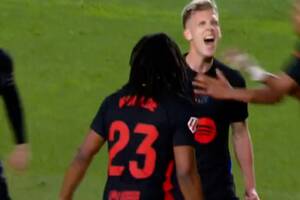 Olmo uratował Barcelonę. Trwa zwycięska seria "Blaugrany" [WIDEO]