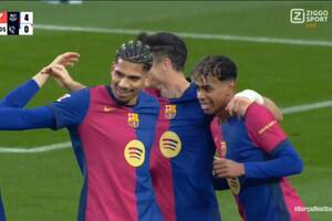 Gol Lewandowskiego! Instynkt snajpera [WIDEO]