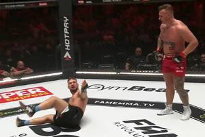 Załęcki zdyskwalifikowany w Fame MMA. 16 minut wyniszczającej batalii [WIDEO]