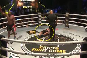 Brutalny nokaut na byłym zawodniku KSW. Dostał srogie lanie, mając 47 lat [WIDEO]