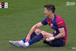 Uraz Lewandowskiego! Alarm przed El Clasico [AKTUALIZACJA]