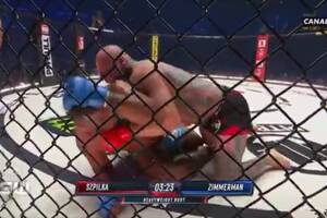 Popis Szpilki! Efektowne duszenie na KSW [WIDEO]