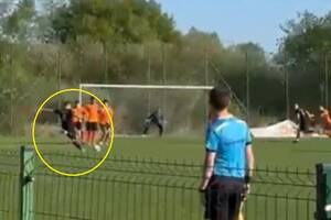 Grał w Legii oraz reprezentacji Polski. Dziś strzela w okręgówce [WIDEO]
