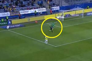 Katastrofa Motoru. Gol-kuriozum w Ekstraklasie [WIDEO]