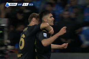 Szok w Neapolu! "Azzurri" stracili punkty, walka o Scudetto trwa [WIDEO]