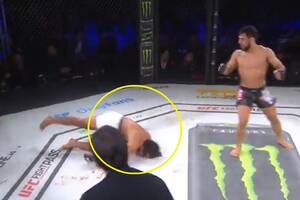 Koszmarny nokaut w walce wieczoru. Padł jak kłoda [WIDEO]