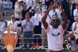 Dembele na Roland Garros. Moment chwały [ZDJĘCIE]