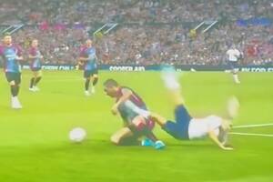 Bonucci wyciął kobietę wślizgiem. Ostro w meczu gwiazd [WIDEO] 