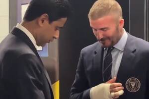 Taki prezent dostał Beckham od prezesa topowego klubu. Trzeba to zobaczyć [ZDJĘCIE]