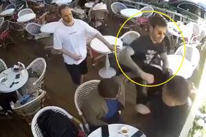 Rosyjski piłkarz rozpuścił pięści w kawiarni. Kompletnie stracił głowę [WIDEO]